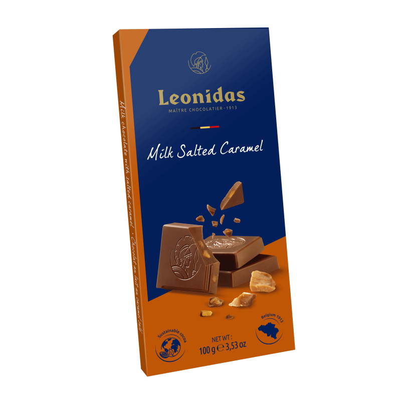 Tablette chocolat au lait - Caramel salé